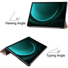 Seniee Samsung Galaxy Tab S9 Fe Plus Için Darbeye Dayanıklı Tablet Kılıfı (Yurt Dışından)