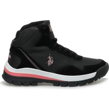 U.S. Polo Assn. Kadın Bot & Bootie Siyah-Pembe 101392005 Sagan Hı Wmn 3pr