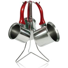 Trend 3'lü Çelik Cezve Takımı