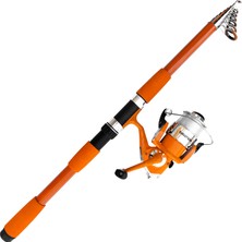 Protackle Combo Kamış Makine Set 2.40 mt Turuncu