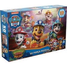 PW7928 Paw Patrol Dino Rescue 50 Parça Çocuk Puzzle