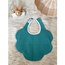 Bibs and More Sıvı - Leke Geçirmez Bulut Model Mama Önlüğü Petrol Mavisi