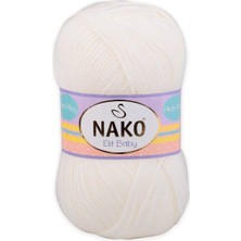 Nako Elit Baby El Örgü Ipi - Ekru 300
