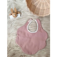 Bibs and More Sıvı - Leke Geçirmez Bulut Model Mama Önlüğü Pudra Pembesi