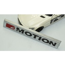 Dk Volkswagen 4 Motion Bagaj 3m 3D Krom Metal Logo Amblem Arma