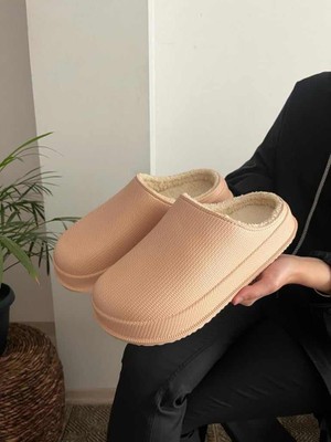 BEHTAH KUNDURA Içi Kürklü Sıcak Astar Tam Ortopedik Ev Içi Hastane Doktor Hemşire Ahçı Terliği