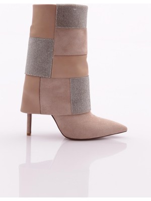 DGN 1133 Kadın Topuklu Bot