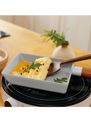 Neoflam Fika Alüminyum Döküm Omlet Tava Gri 15CM