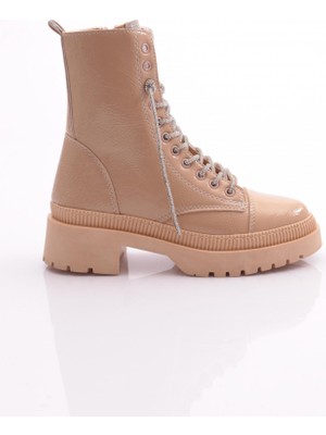 DGN K9018 Kadin Bağcikli Kristal Taşli Postal Bot