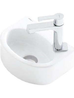 Güral Vit 23 cm x 30 cm Puzzle Lavabo