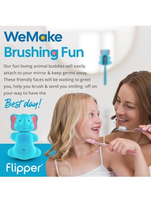 Flipper Diş Fırçası Kabı Fil