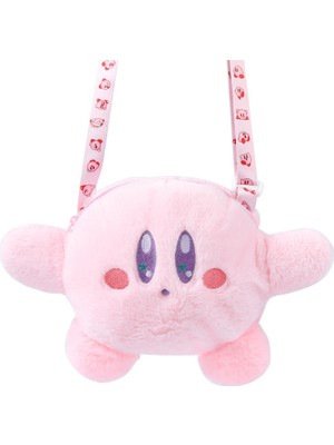 Zizi Karikatür Sevimli Peluş Çanta Kirby Crossbody Çanta (Yurt Dışından)