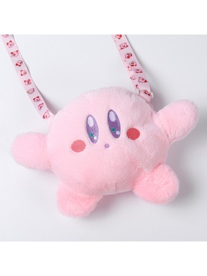 Zizi Karikatür Sevimli Peluş Çanta Kirby Crossbody Çanta (Yurt Dışından)