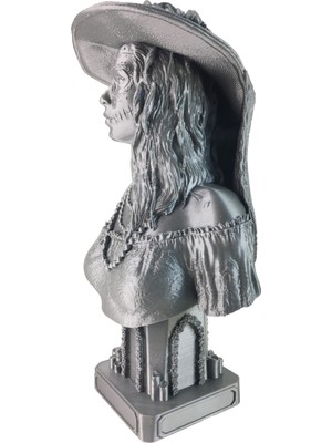 Dorden 3D La Catrina Figür La Calavera De La Catrina Dekoratif Bust