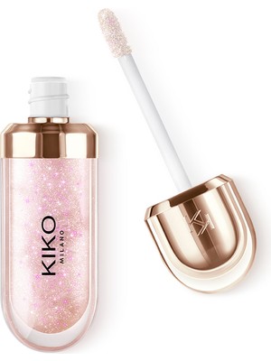 Kiko Milano Dudak Parlatıcısı - 3D Hydra Lip Gloss Limited Edition - 41 Rosy Glares - Besleyici ve Nemlendirici
