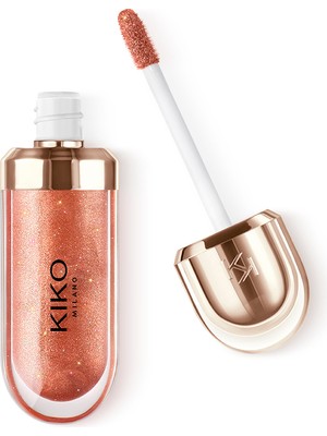 Kiko Milano Dudak Parlatıcısı-3D Hydra Lip Gloss Limited Edition-42 Charming Copper-Besleyici ve Nemlendirici