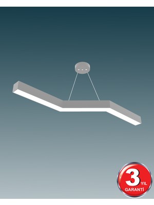 Hegza Lighting Gabbiano - Ledli Modern Sarkıt Linear LED Avize Salon Mutfak Oturma Odası Yatak Odası Antre Hol LED