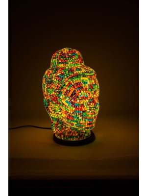 Lumino Budha Head Rainbow