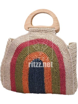 Ritzz Kağıt Ip Çanta Gökkuşağı Model
