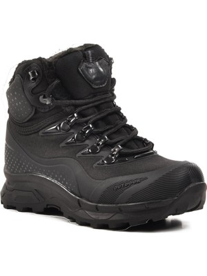 Walkway Kaleo-F Siyah-Siyah İçi Kürklü Su İtici Çocuk Outdoor Bot