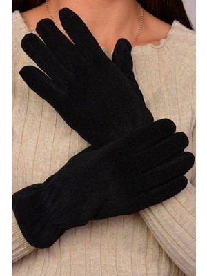 Sen'z Collection Kadın Siyah Polar Eldiven