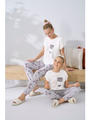 Zeyzey 8522 Kız Çocuk Pijama Takım