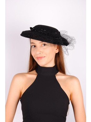 Hayalperest Boncuk Vualet Nikah Şapkası Ade Gelin Aksesuarı