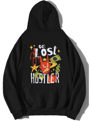 Brz Collection Unisex Oversize Get Lost Hoodie