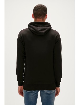 Bad Bear Royalty Hoodie Siyah Kapüşonlu Erkek Sweatshirt