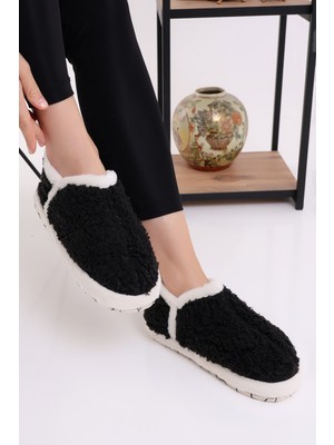 Wordex Pwr EB085 Kadın Peluş Kışlık Panduf Ev Ayakkabısı