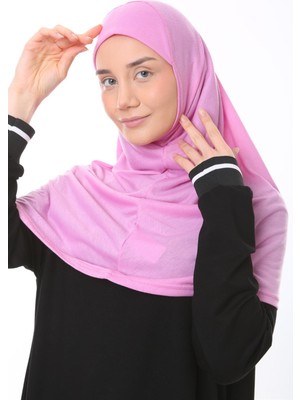 Elanesa Dantel Detaylı 2 Parçalı Hazır Türban Pratik Başörtüsü