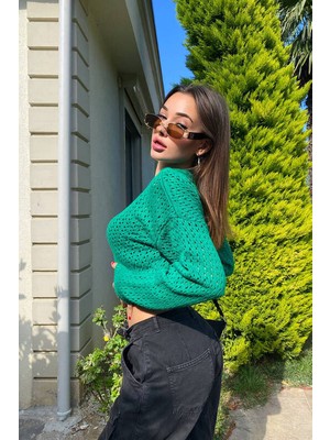 MST Ajurlu Uzun Kol Crop Kazak