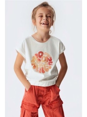 Nk Kids N.k. Unsea Ekru Kız Çocuk Tshirt - N.k. Unsea - Ecru - 13 Yaş - 34330-ECRU-13 Yaş