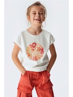Nk Kids N.k. Unsea Ekru Kız Çocuk Tshirt - N.k. Unsea - Ecru - 14 Yaş - 34330-ECRU-14 Yaş