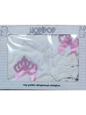 Hopipop Taşlı 5 Parça Hastane Çıkışı