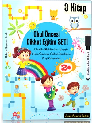 Okul Öncesi Dikkat Eğitim Seti 2 - 6 Yaş