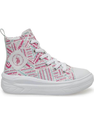 U.S. Polo Assn. Kız Çocuk Sneaker Pembe 101390018 Clementıne Jr Ppt 3pr