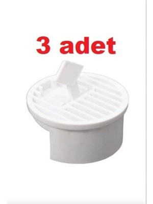 3 Adet Banyo Home Banyo Gider Kapağı Yer Süzgeci, Izgarası Gider Kapağı