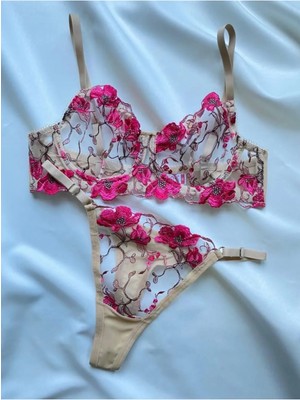 Madame Blume Lingerie - Blume Balenli Bralet Takımı