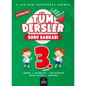 Testfen Yayınları 3. Sınıf  Tüm Dersler Soru Bankası