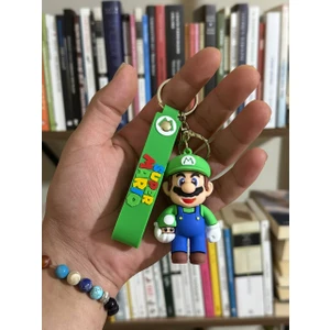 Ninova Aksesuar Süper Mario Anahtarlık ve Çanta Süsü 3D