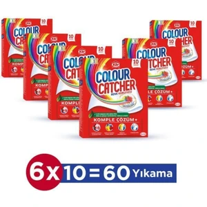 Renk Koruyucu Mendil 6 x 10'lu Paket (60 Yikama