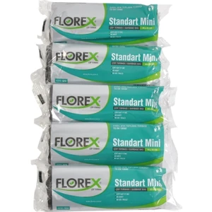 Beyaz Standart Mini Boy Çöp Poşeti 5 Paket
