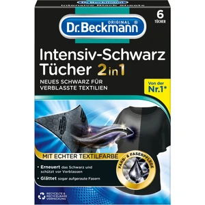 EKS Ticaret Dr.beckmann Koyu-Siyah Çamaşırlar Için Yenileyici ve Renk Koruyucu Mendil 6'l