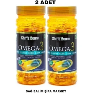 Shiffa Home Omega-3 1000 Mg 200 Softjel 2 Adet