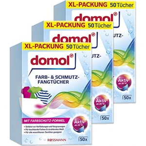 Renk Ayırıcı Mendil 150 Adet 3 Paket Parfümsüz 1 Katlı Rulo Yapraklarla Koruma Sağlar