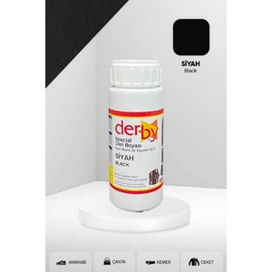 Siyah Mont Direksiyon Koltuk Deri Boyası 100 ml + Sünger