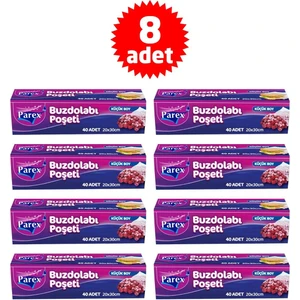 8 Adet Buzdolabı Poşeti Küçük Boy