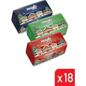 Kış Serisi Mix Puf Mendil 150'LI X18