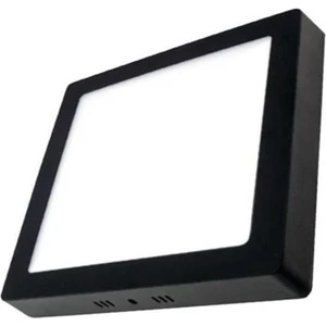 Sıva Üstü Kare LED Armatür Siyah Gövde 18W 3200K Günışığı CT-5236-G